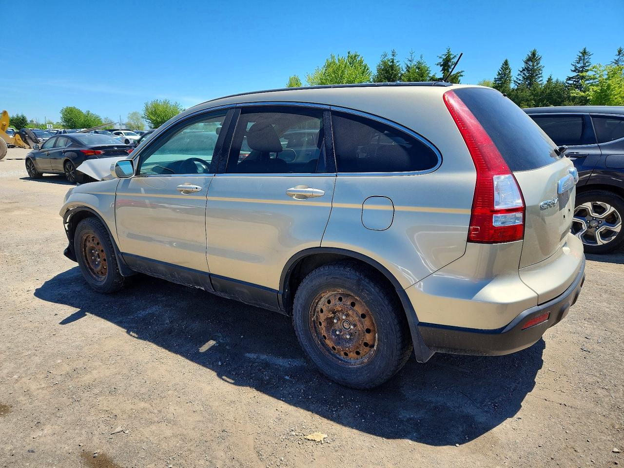 2008 Honda Cr-v Exl Золотой vin: 5J6RE48708L817118