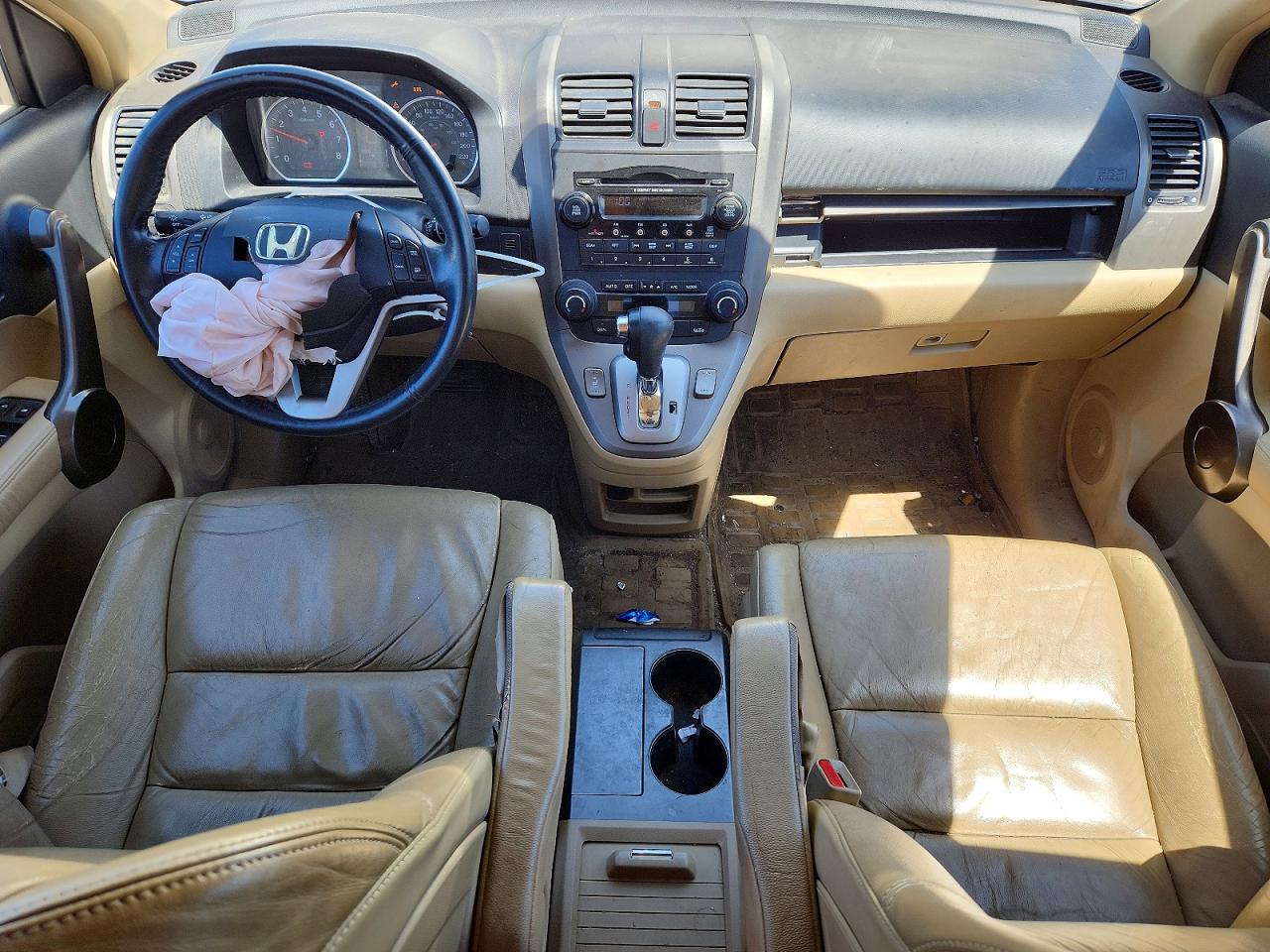 2008 Honda Cr-v Exl Золотой vin: 5J6RE48708L817118