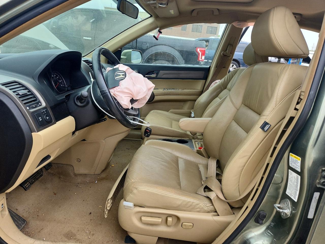 2009 Honda Cr-v Exl Green vin: 5J6RE48709L020028