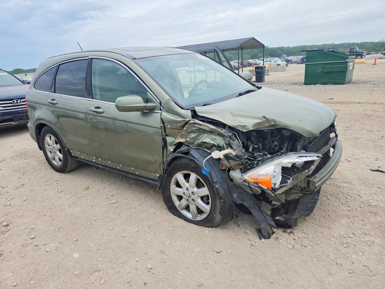 2009 Honda Cr-v Exl Green vin: 5J6RE48709L020028
