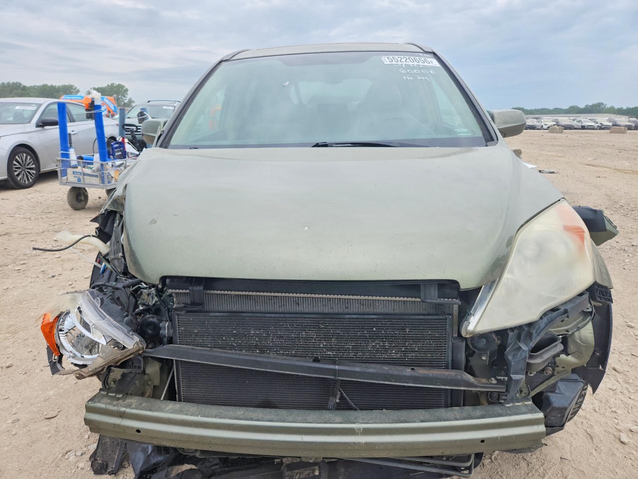 2009 Honda Cr-v Exl Green vin: 5J6RE48709L020028