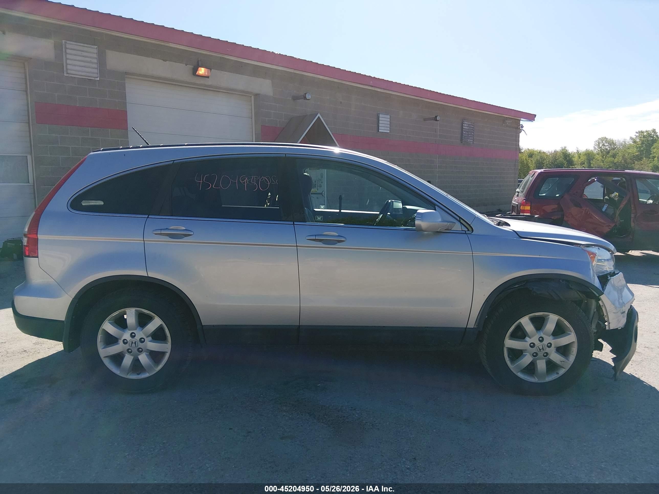 2009 Honda Cr-v Ex-l Silver vin: 5J6RE48709L029036