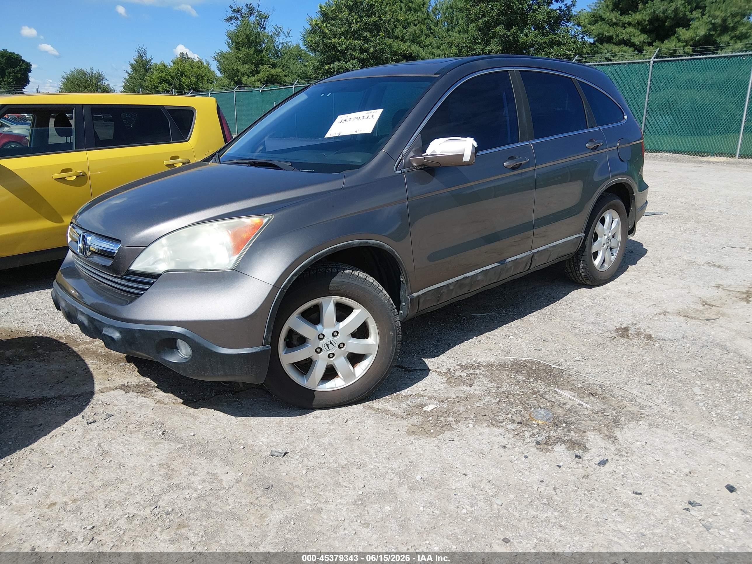 2009 Honda Cr-v Ex-l Pewter vin: 5J6RE48709L031269