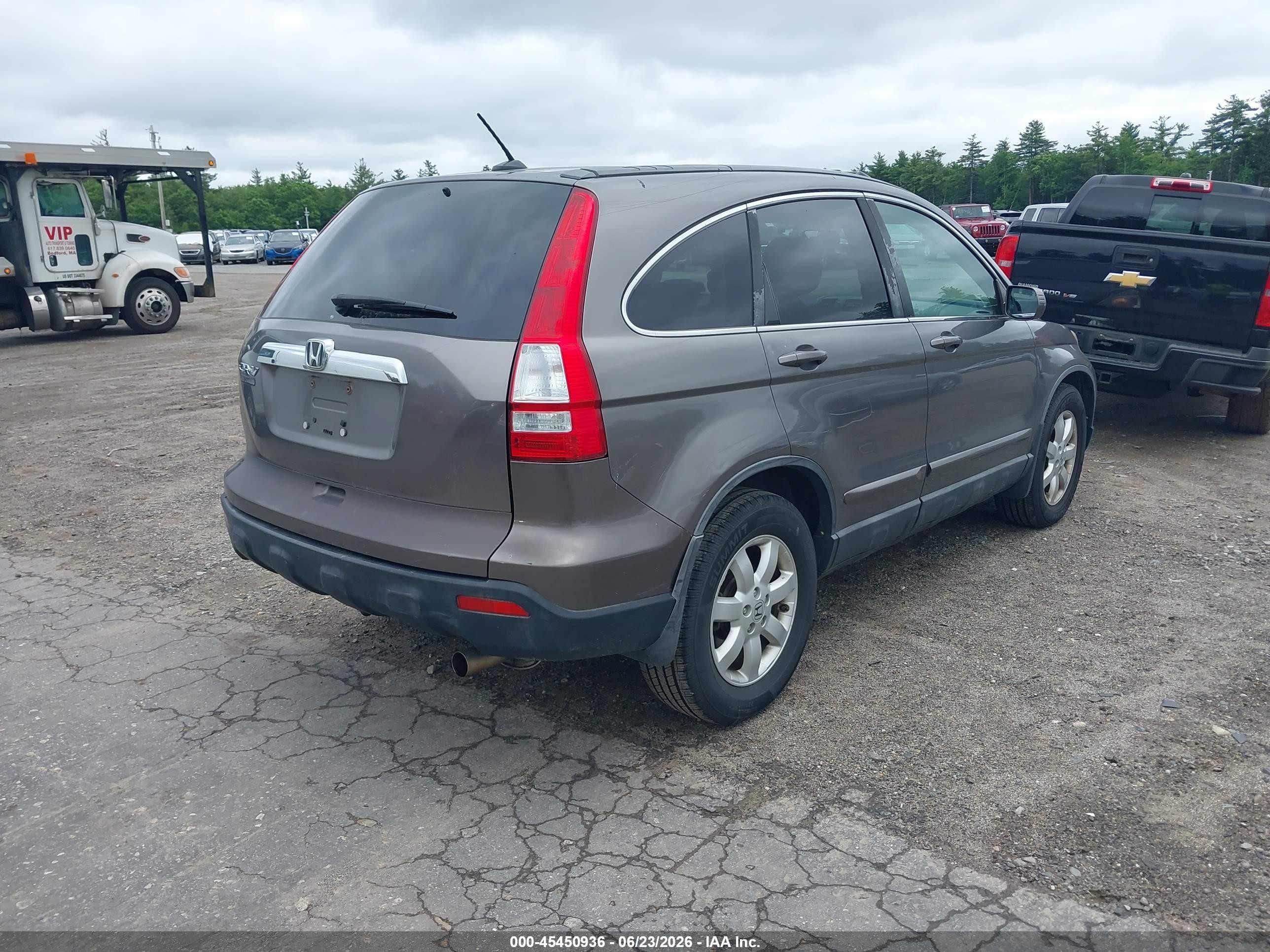 2009 Honda Cr-v Ex-l Gray vin: 5J6RE48709L032406