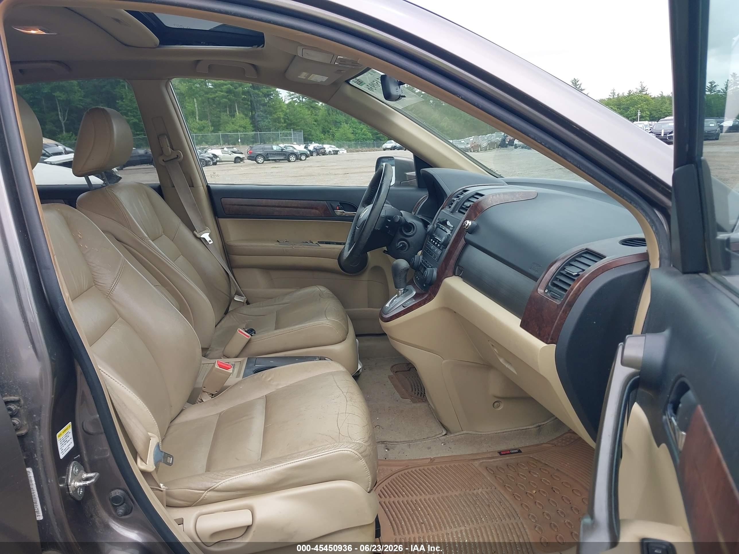 2009 Honda Cr-v Ex-l Gray vin: 5J6RE48709L032406
