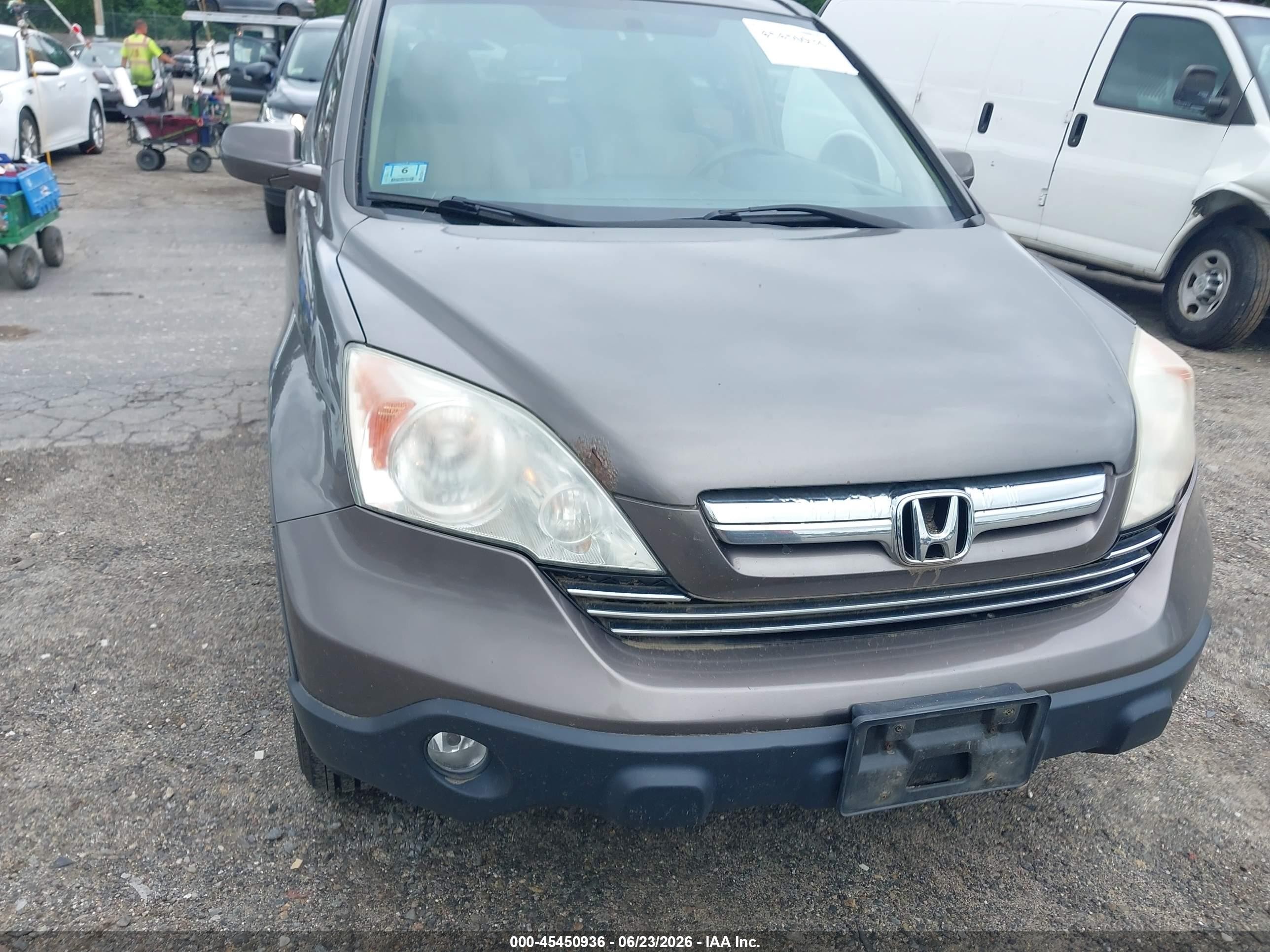 2009 Honda Cr-v Ex-l Gray vin: 5J6RE48709L032406