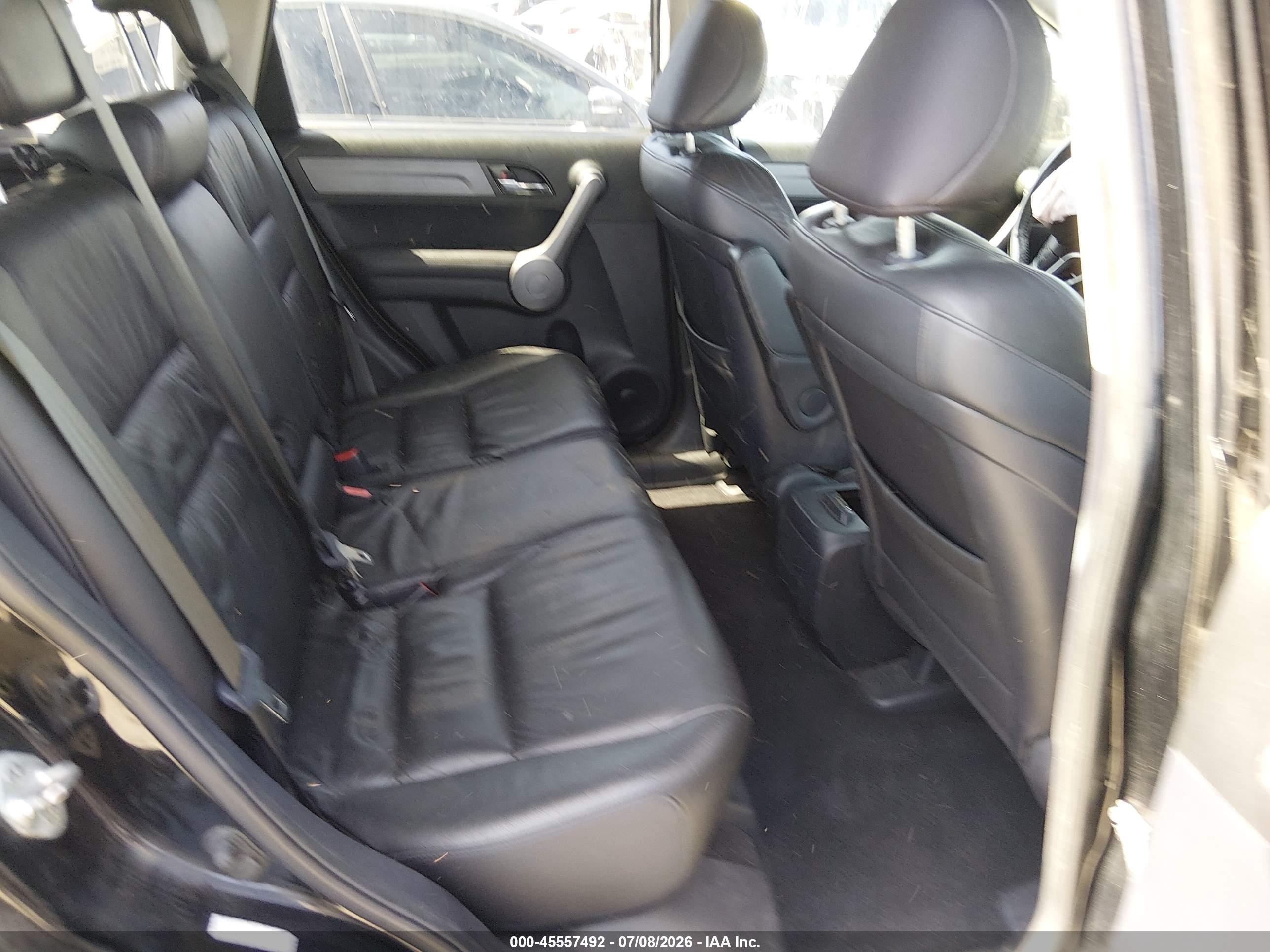 2009 Honda Cr-v Ex-l Black vin: 5J6RE48709L055782