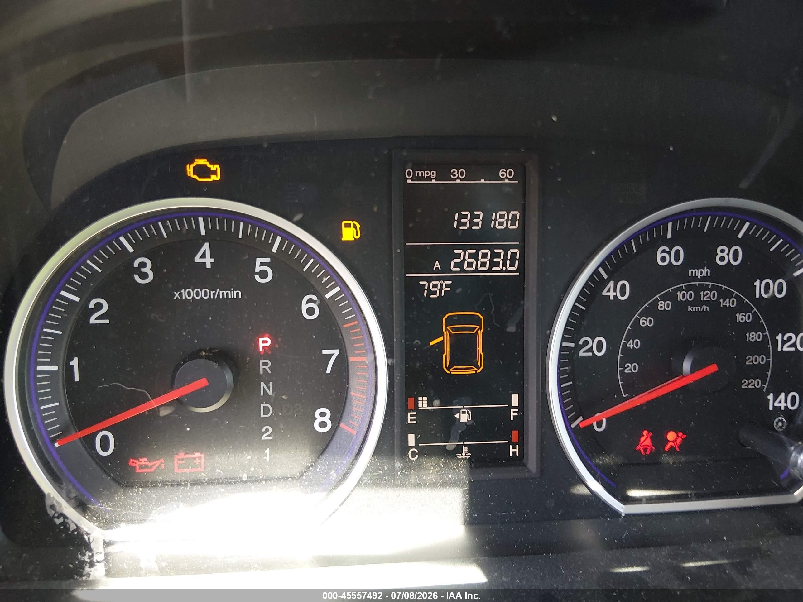 2009 Honda Cr-v Ex-l Black vin: 5J6RE48709L055782