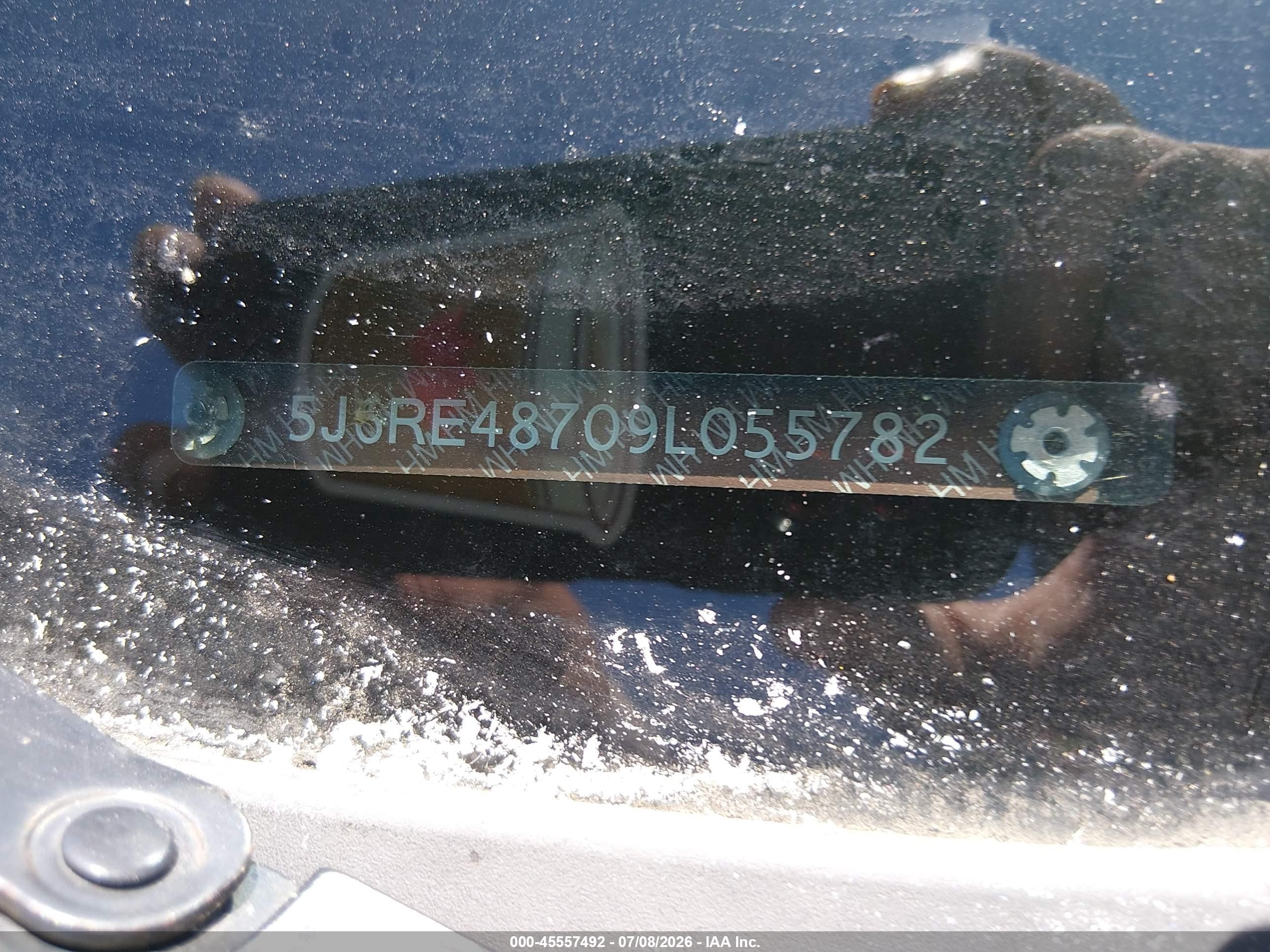 2009 Honda Cr-v Ex-l Black vin: 5J6RE48709L055782