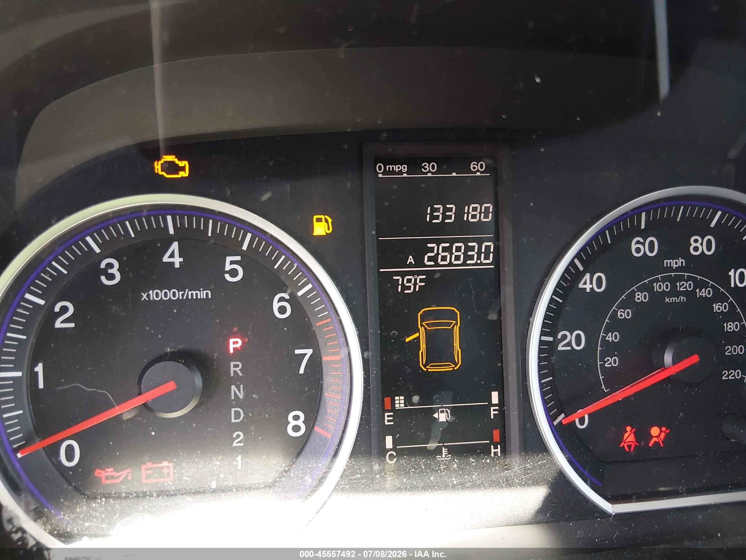 2009 Honda Cr-v Ex-l Black vin: 5J6RE48709L055782