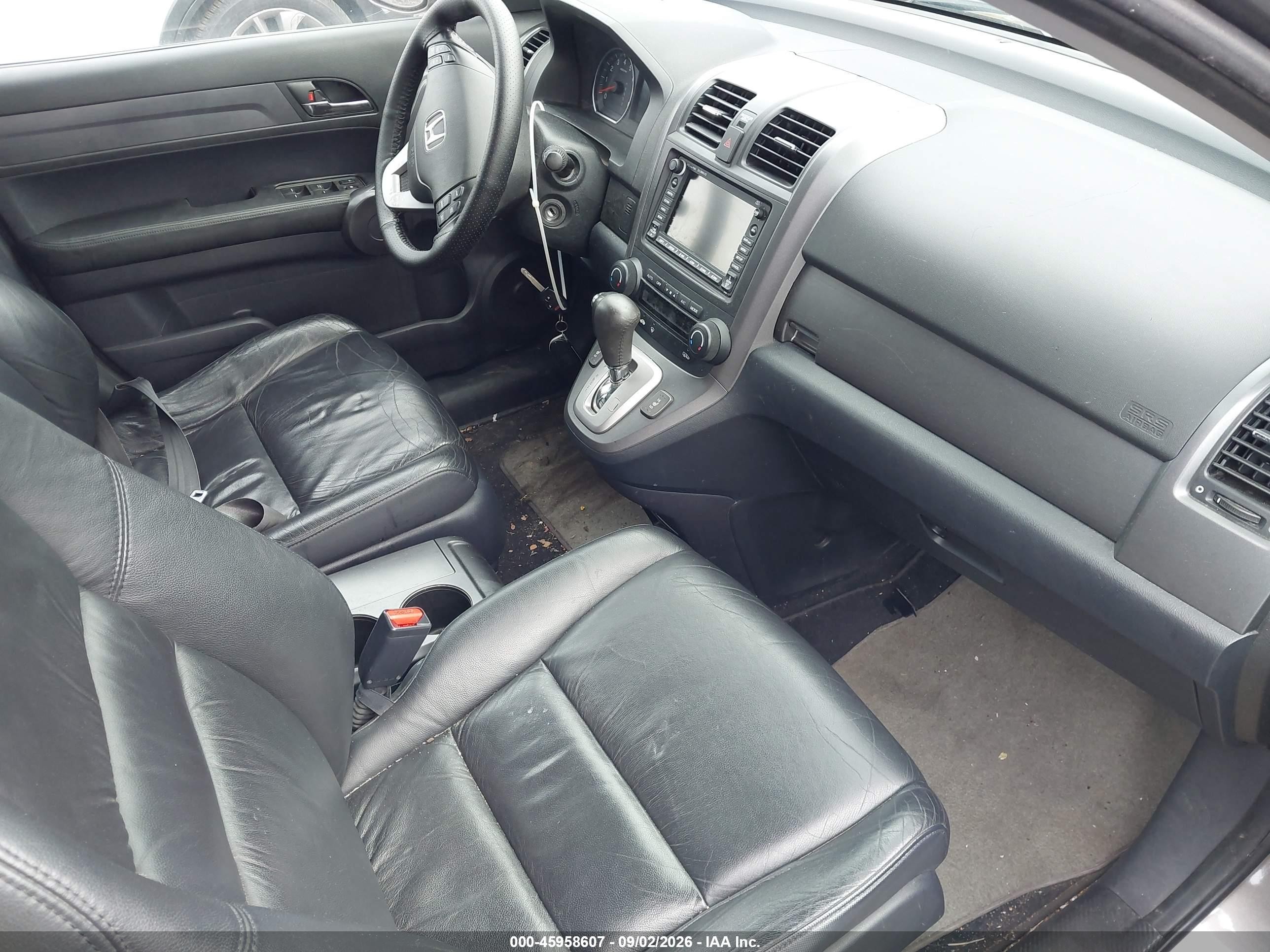 2009 Honda Cr-v Ex-l Серый vin: 5J6RE48709L057385