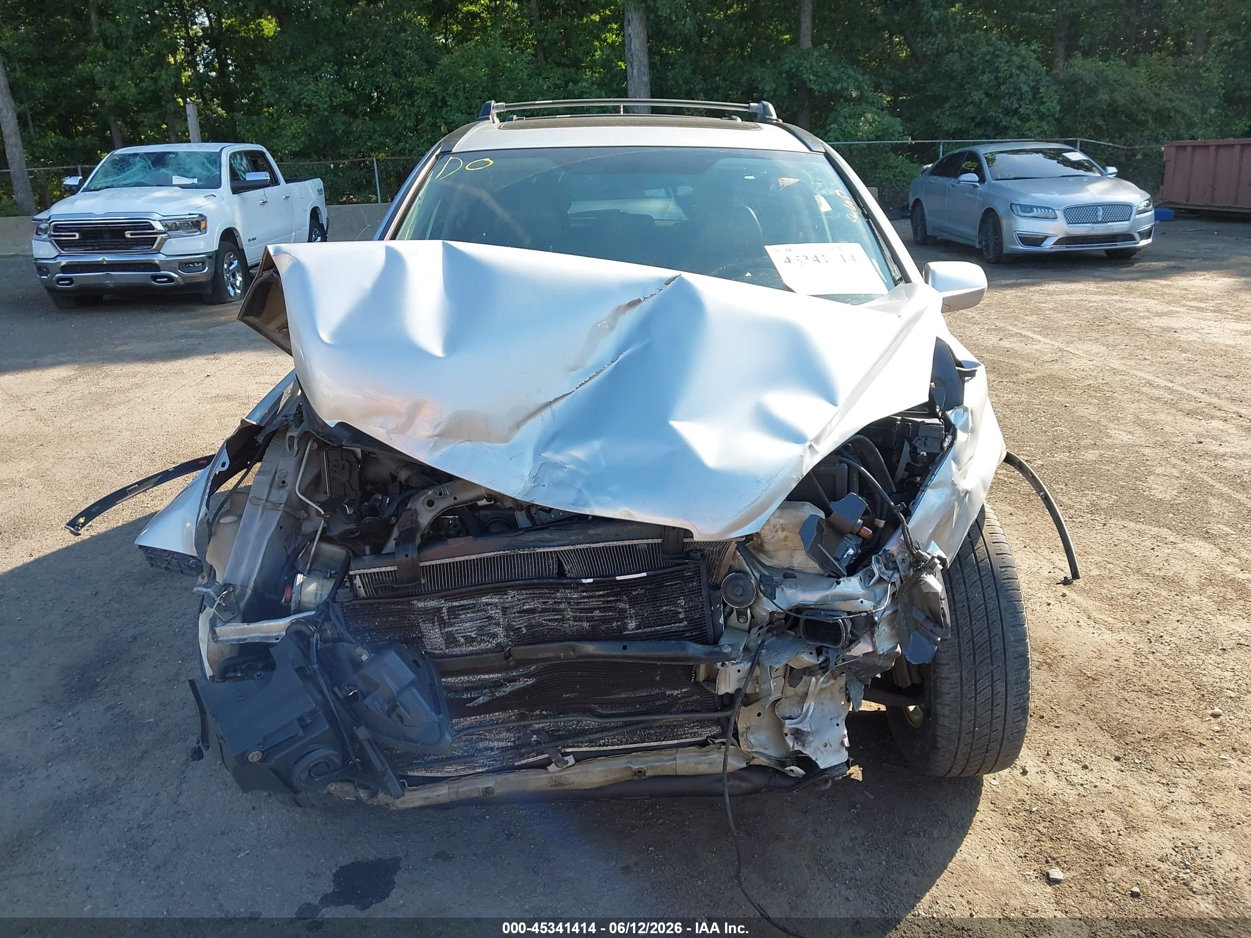 2009 Honda Cr-v Ex-l Silver vin: 5J6RE48709L065552