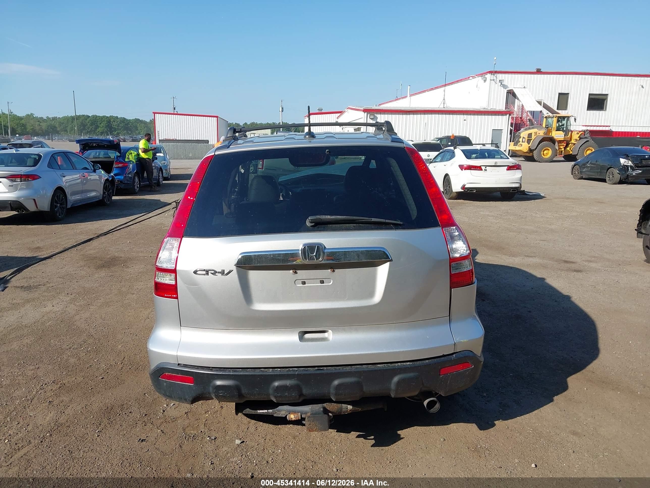 2009 Honda Cr-v Ex-l Silver vin: 5J6RE48709L065552