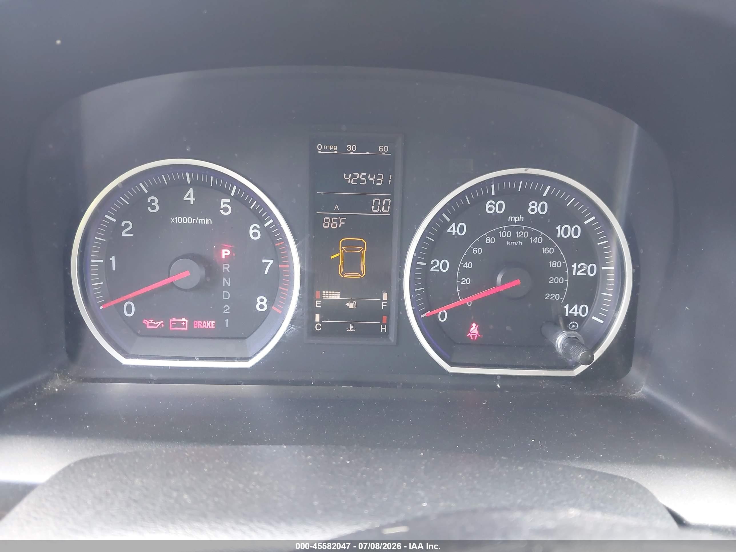 2009 Honda Cr-v Ex-l Blue vin: 5J6RE48709L069553