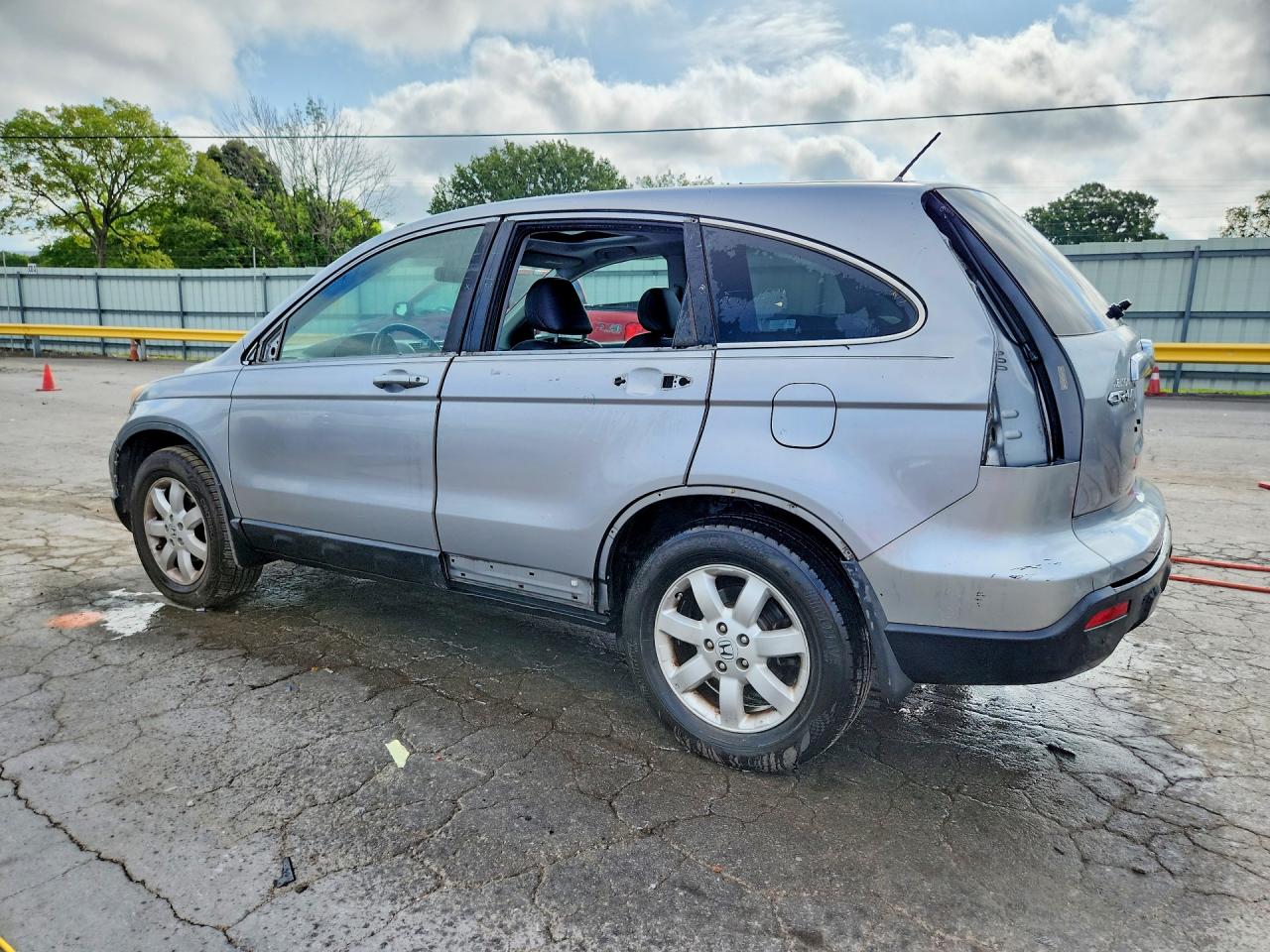 2007 Honda Cr-v Exl Silver vin: 5J6RE48717L008290