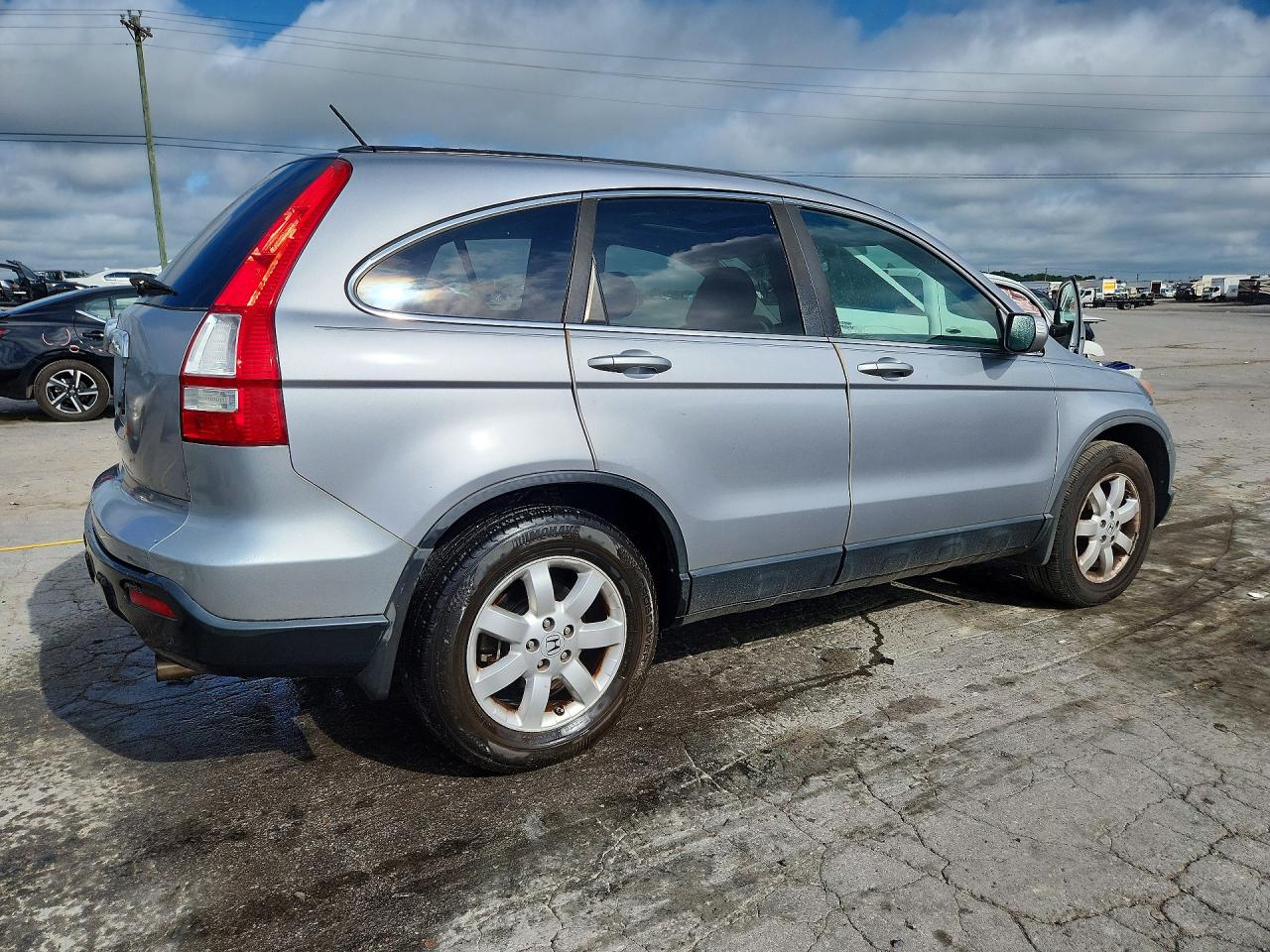 2007 Honda Cr-v Exl Silver vin: 5J6RE48717L008290