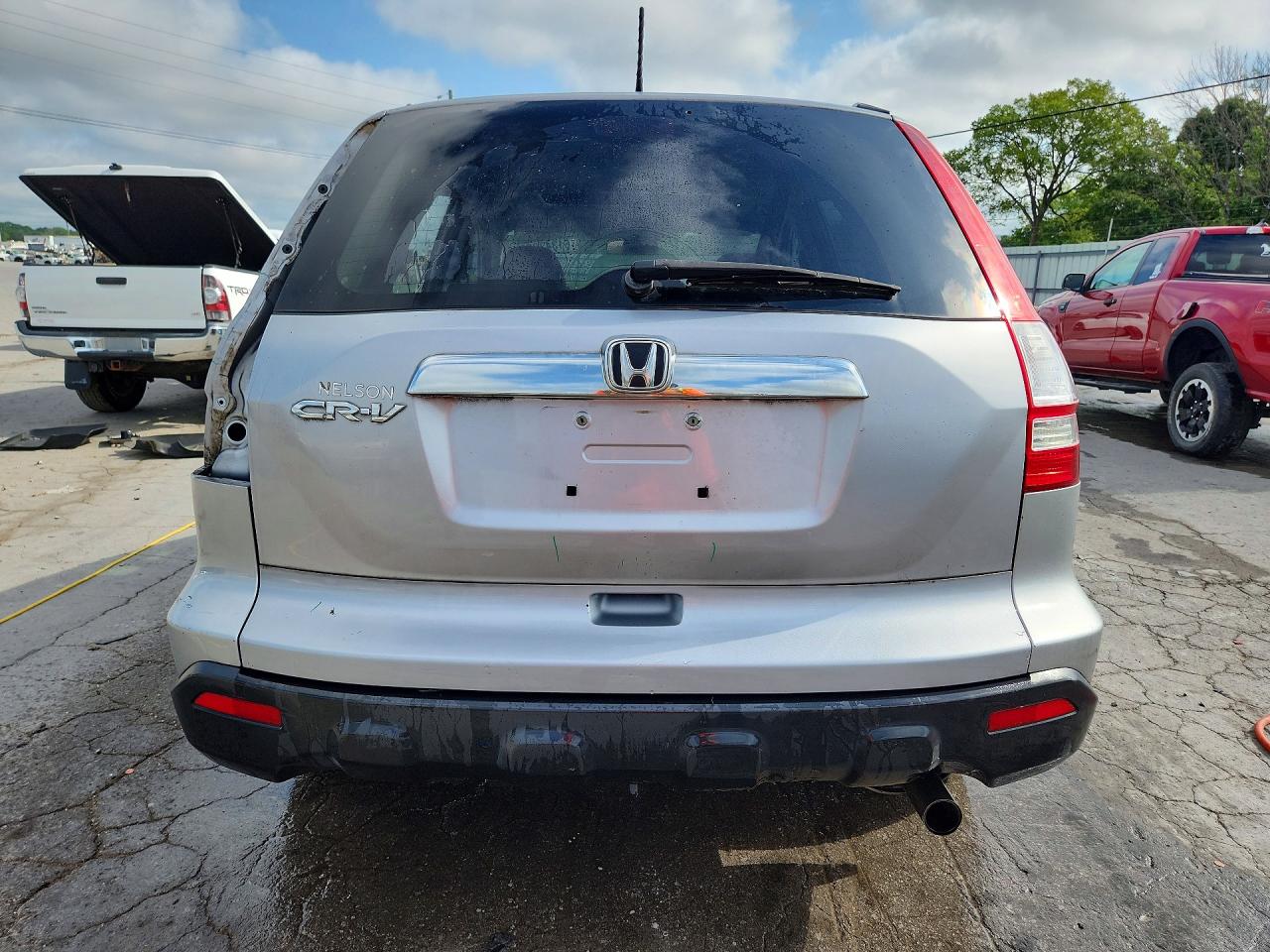 2007 Honda Cr-v Exl Silver vin: 5J6RE48717L008290