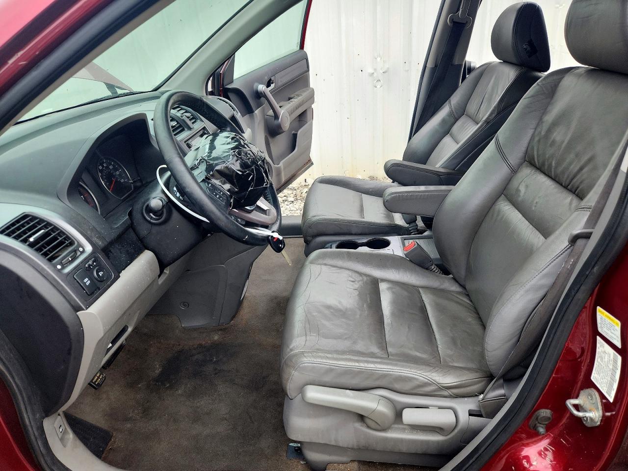 2007 Honda Cr-v Exl Maroon vin: 5J6RE48717L017832