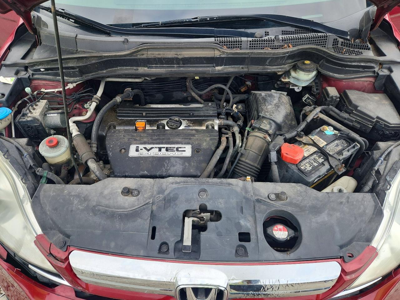 2007 Honda Cr-v Exl Maroon vin: 5J6RE48717L017832