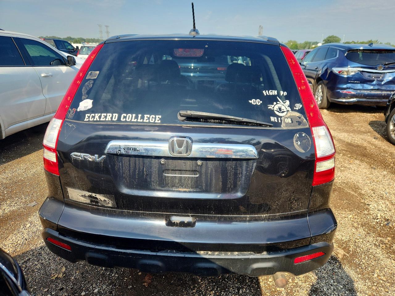 2008 Honda Cr-v Exl Black vin: 5J6RE48718L007772