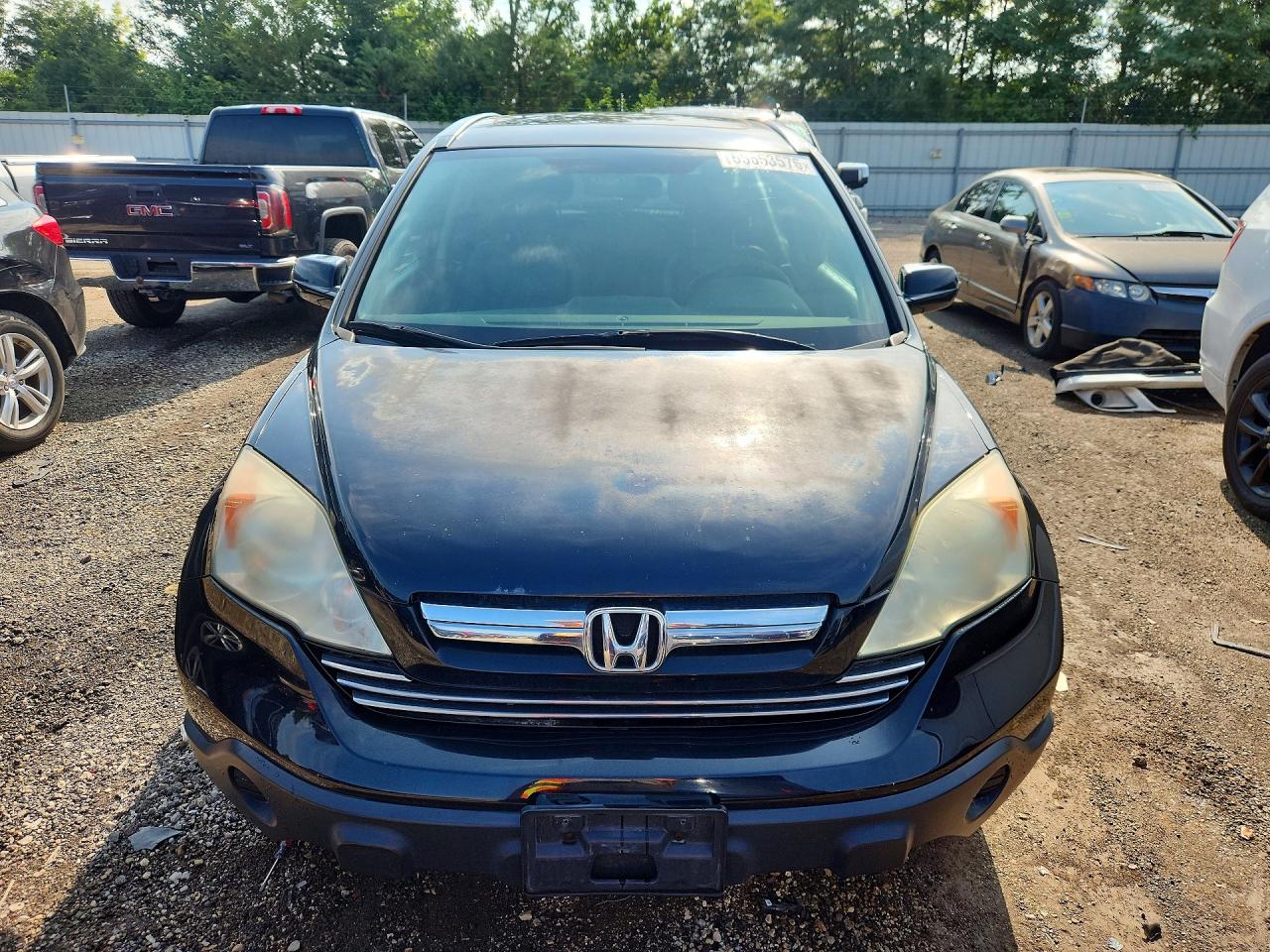 2008 Honda Cr-v Exl Black vin: 5J6RE48718L007772