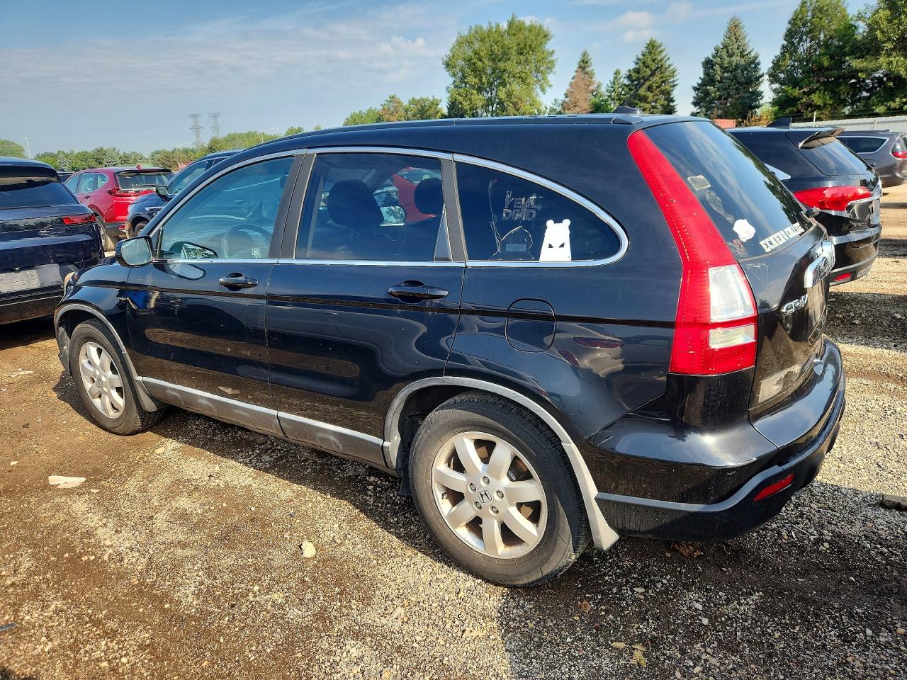 2008 Honda Cr-v Exl Black vin: 5J6RE48718L007772