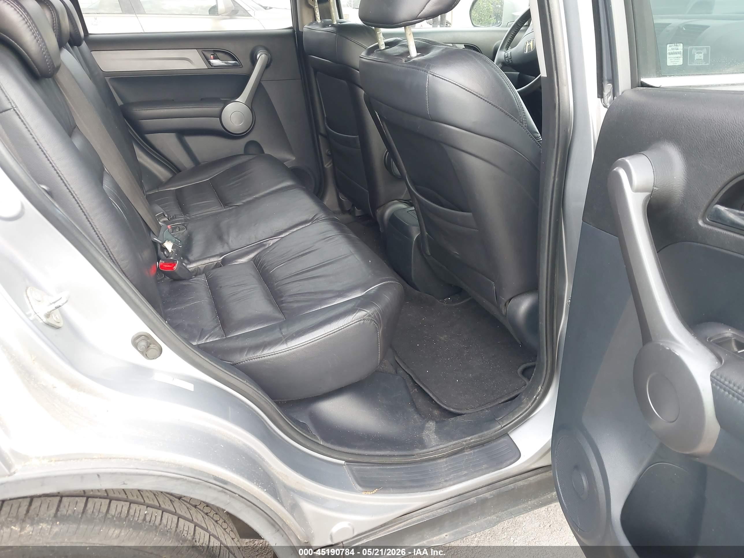 2008 Honda Cr-v Ex-l Silver vin: 5J6RE48718L015306