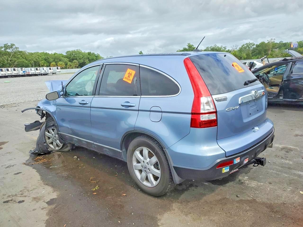 2008 Honda Cr-v Exl Gray vin: 5J6RE48718L024362