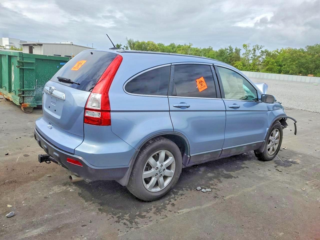 2008 Honda Cr-v Exl Gray vin: 5J6RE48718L024362