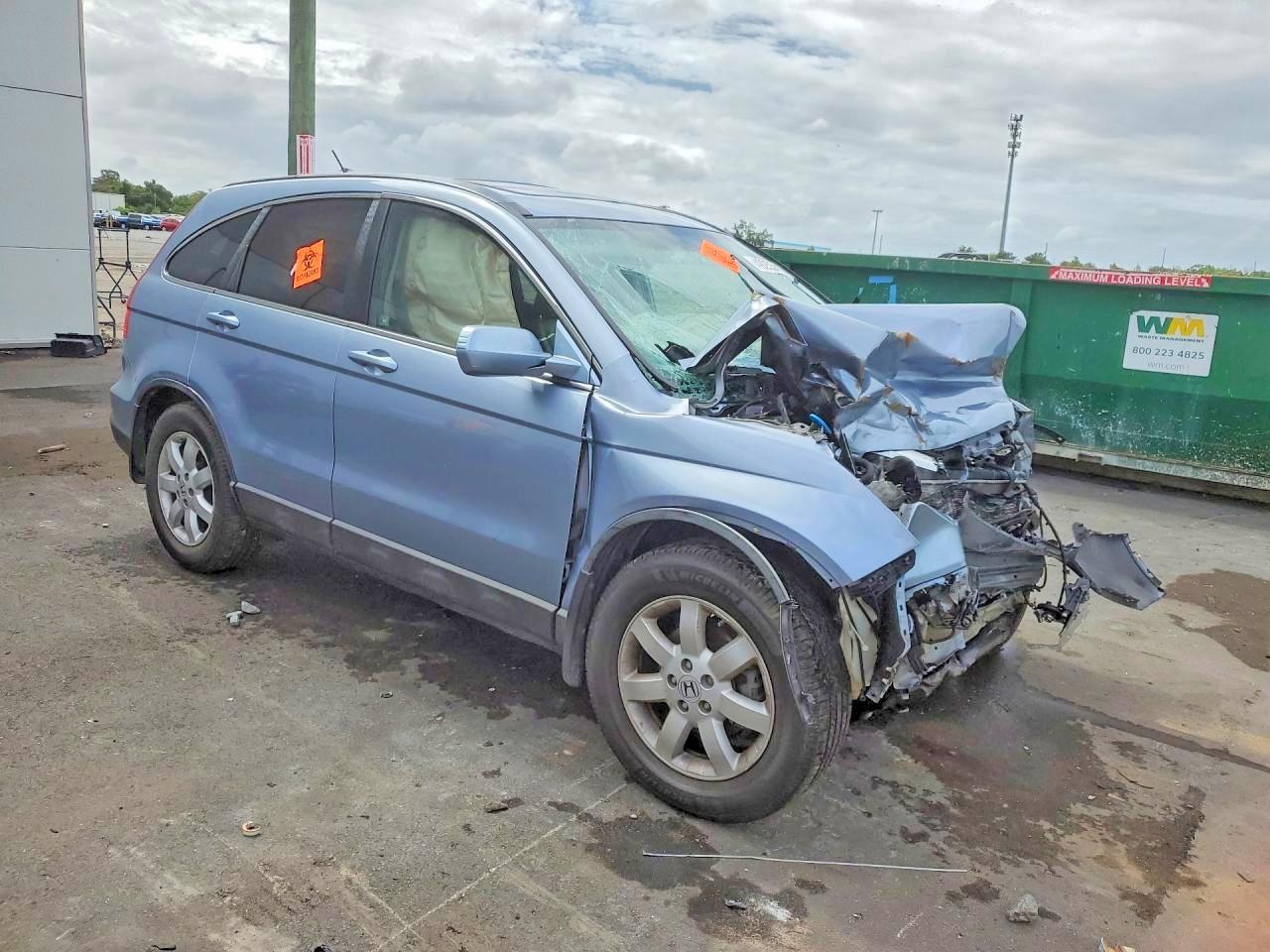 2008 Honda Cr-v Exl Gray vin: 5J6RE48718L024362