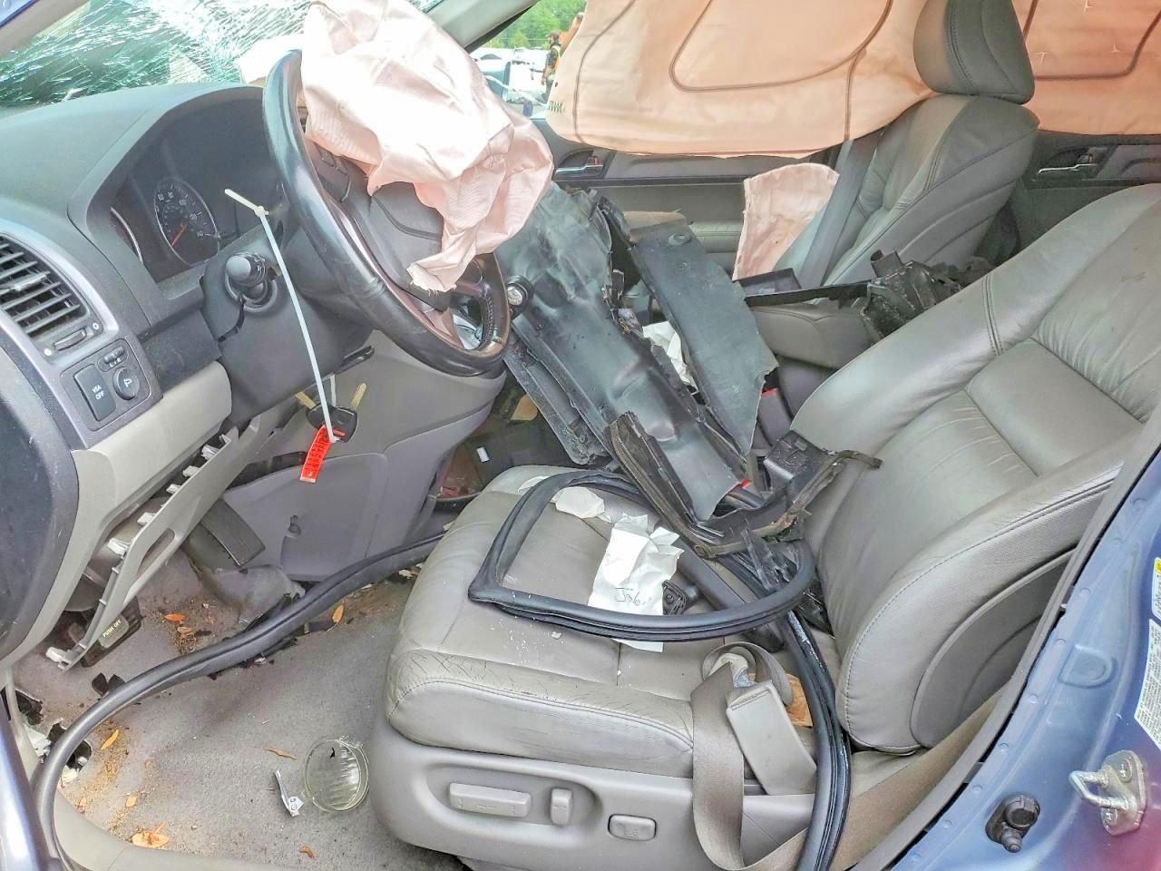 2008 Honda Cr-v Exl Gray vin: 5J6RE48718L024362