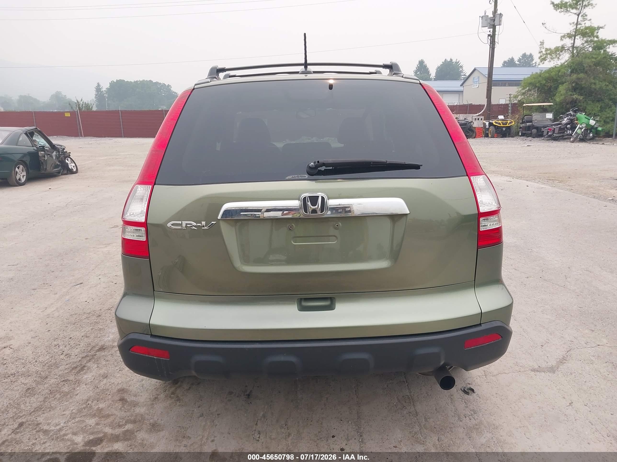 2008 Honda Cr-v Ex-l Green vin: 5J6RE48718L038505