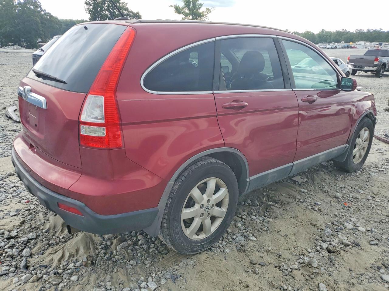 2009 Honda Cr-v Exl Бордовый vin: 5J6RE48719L012097