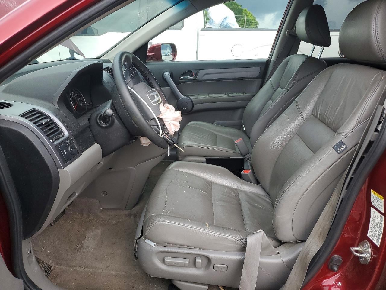 2009 Honda Cr-v Exl Бордовый vin: 5J6RE48719L012097