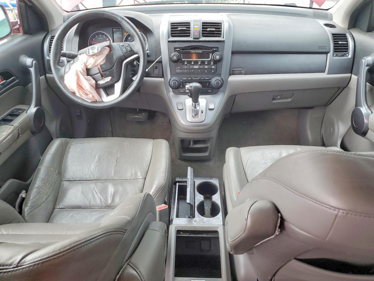 2009 Honda Cr-v Exl Бордовый vin: 5J6RE48719L012097