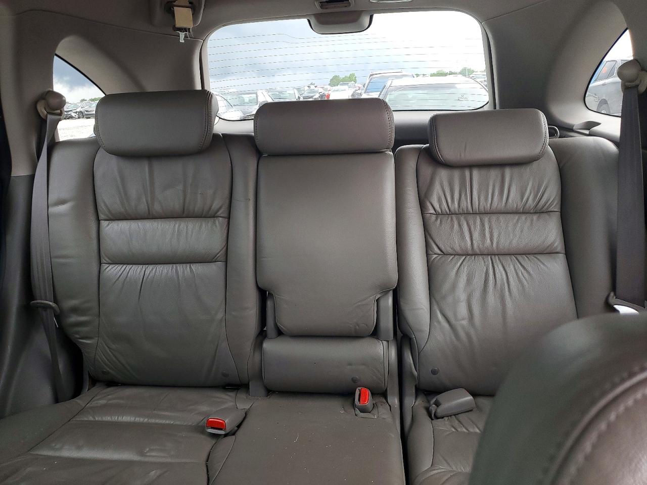 2009 Honda Cr-v Exl Бордовый vin: 5J6RE48719L012097