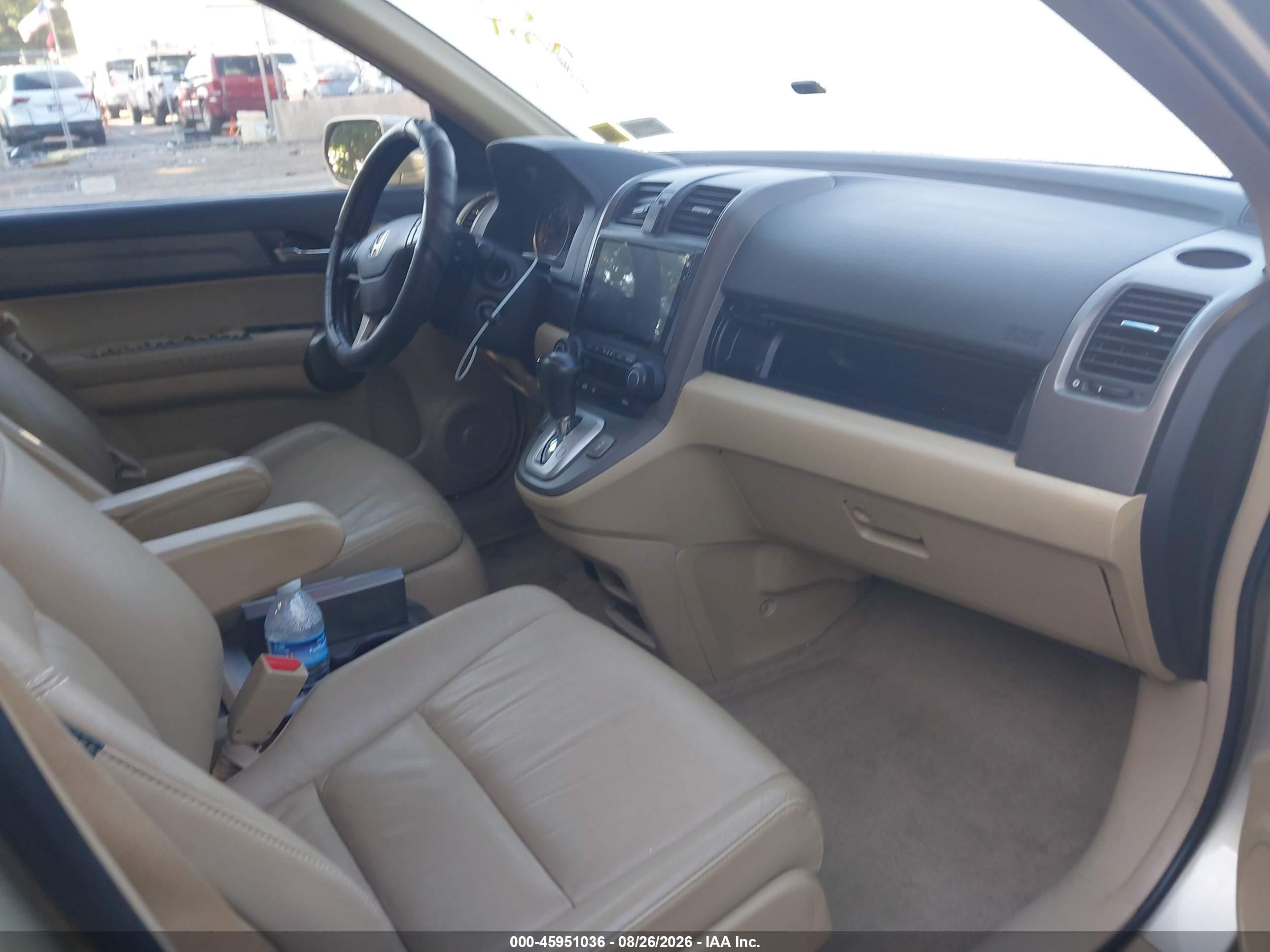 2009 Honda Cr-v Ex-l Gold vin: 5J6RE48719L020958