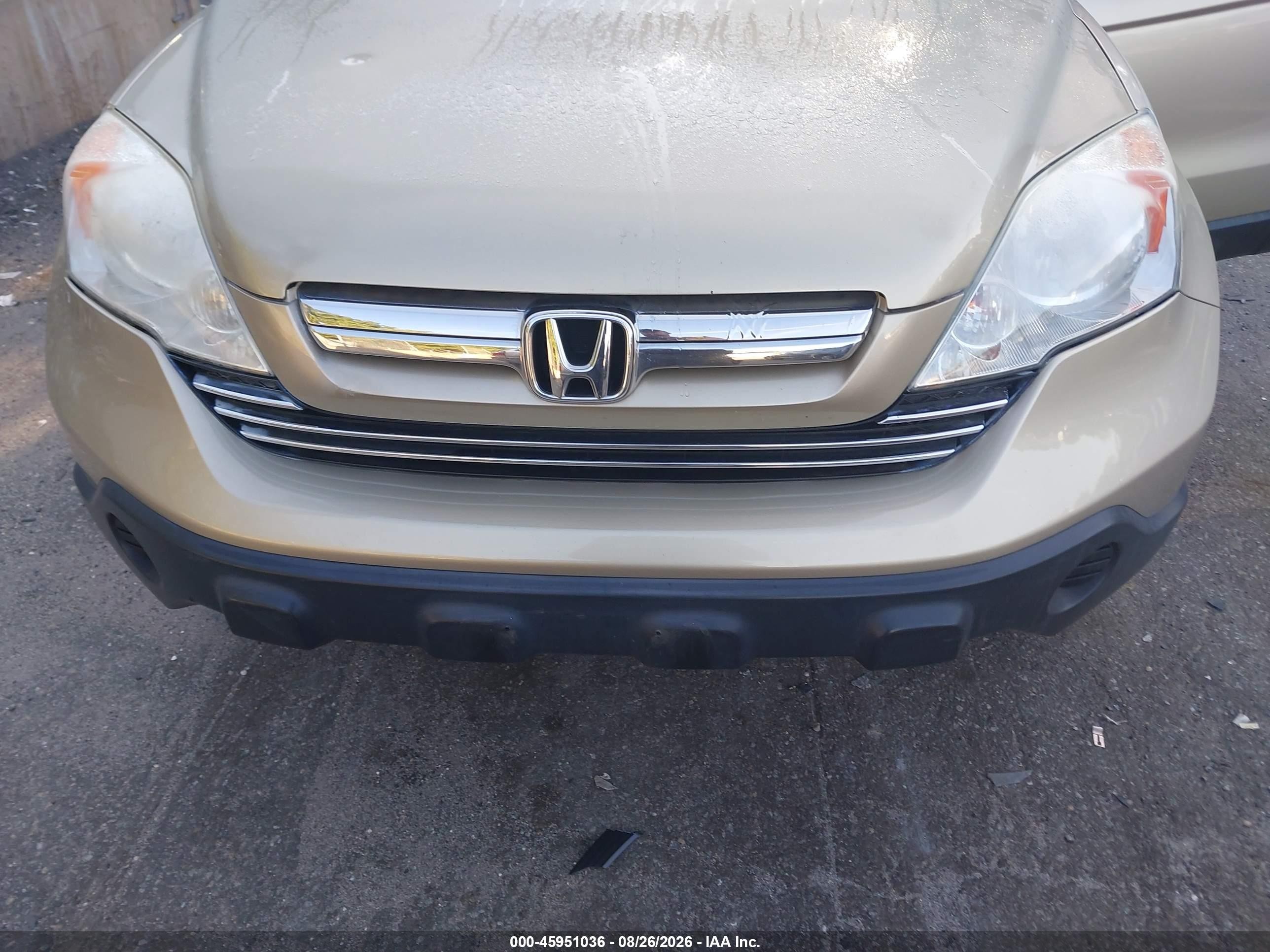 2009 Honda Cr-v Ex-l Gold vin: 5J6RE48719L020958