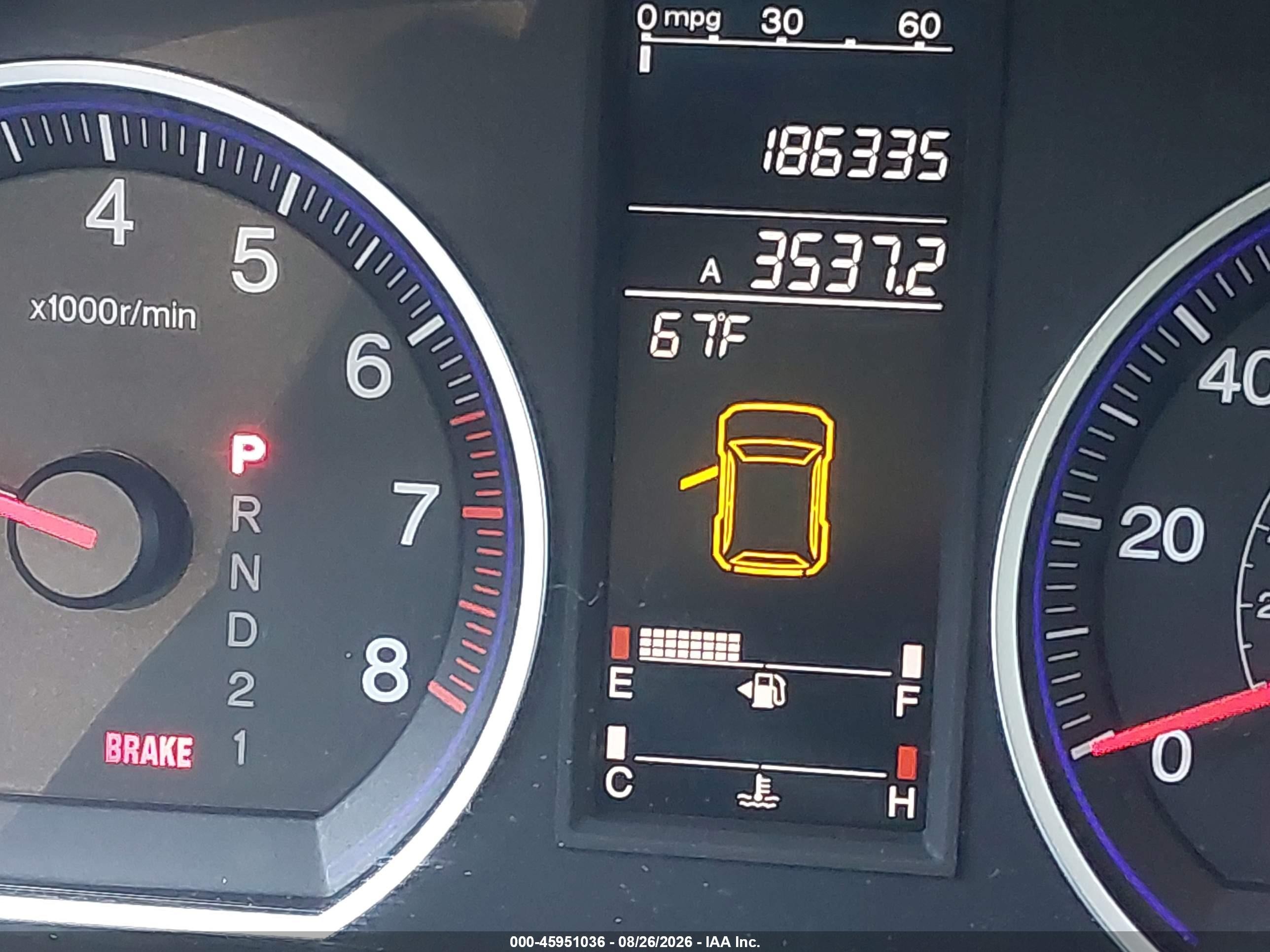 2009 Honda Cr-v Ex-l Gold vin: 5J6RE48719L020958