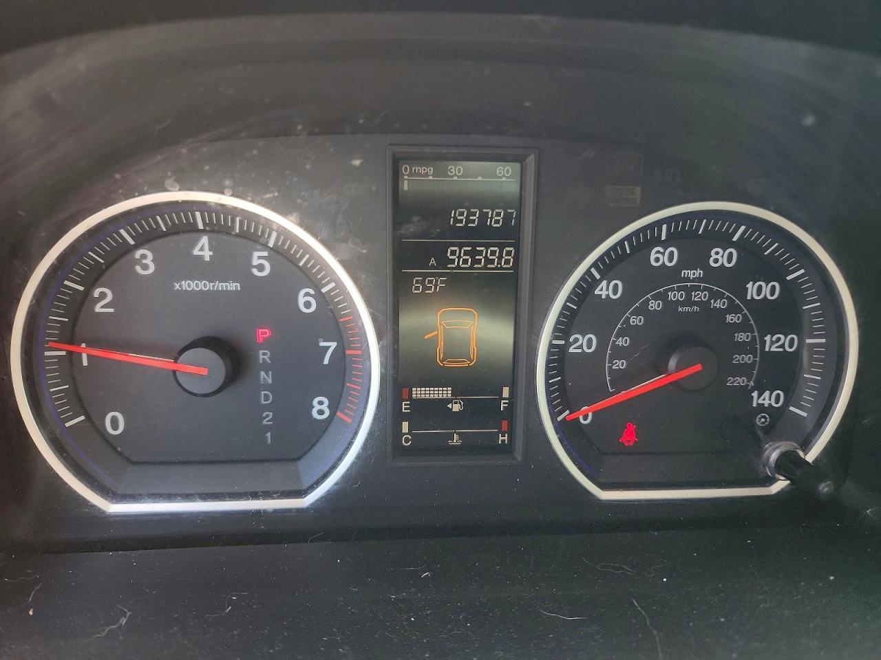 2009 Honda Cr-v Exl Silver vin: 5J6RE48719L040840