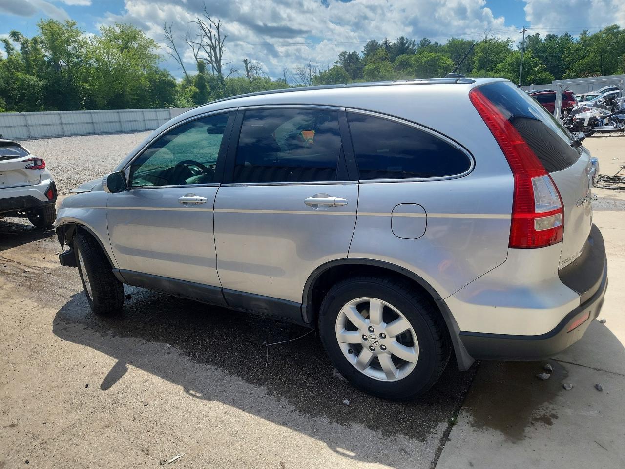 2009 Honda Cr-v Exl Silver vin: 5J6RE48719L040840