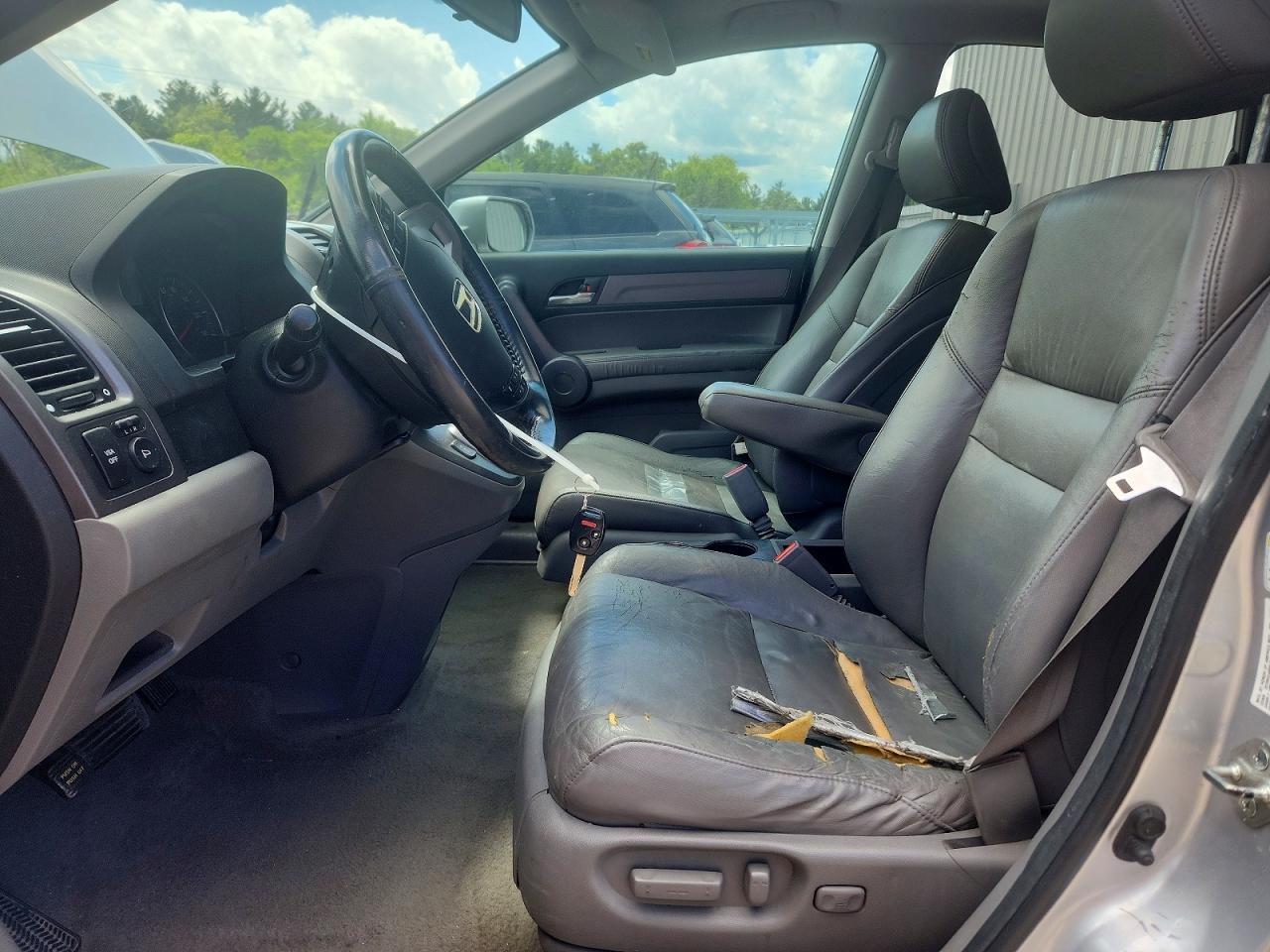 2009 Honda Cr-v Exl Silver vin: 5J6RE48719L040840