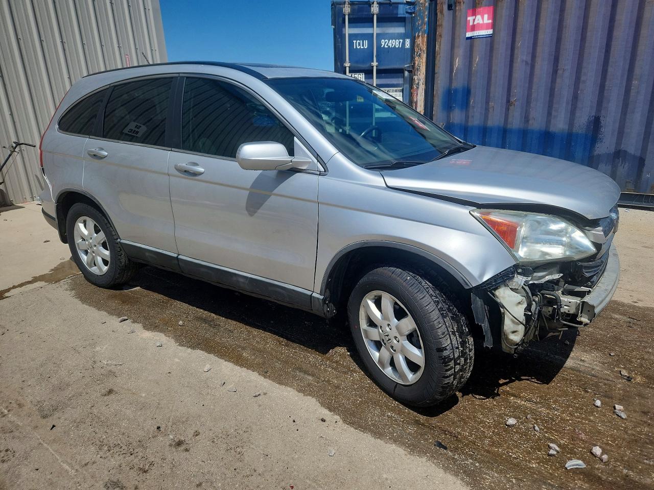 2009 Honda Cr-v Exl Silver vin: 5J6RE48719L040840