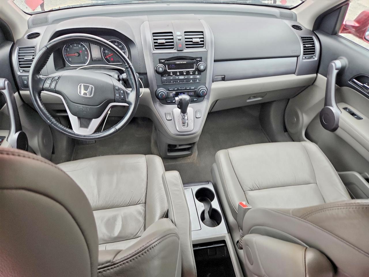 2009 Honda Cr-v Exl Red vin: 5J6RE48719L048260