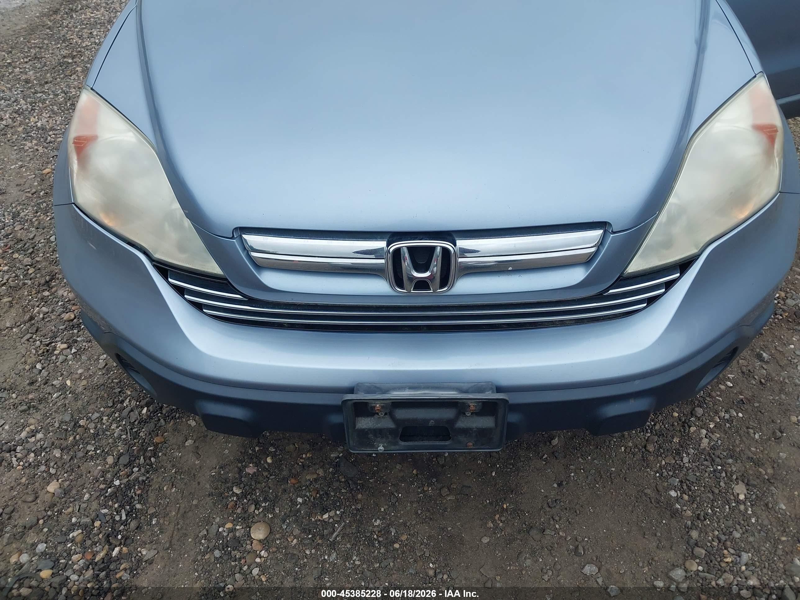 2009 Honda Cr-v Ex-l Синий vin: 5J6RE48719L059808