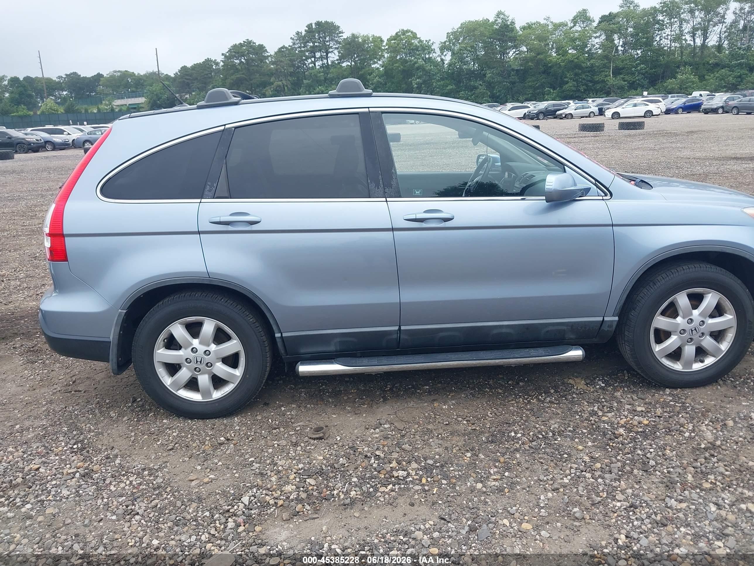 2009 Honda Cr-v Ex-l Синий vin: 5J6RE48719L059808