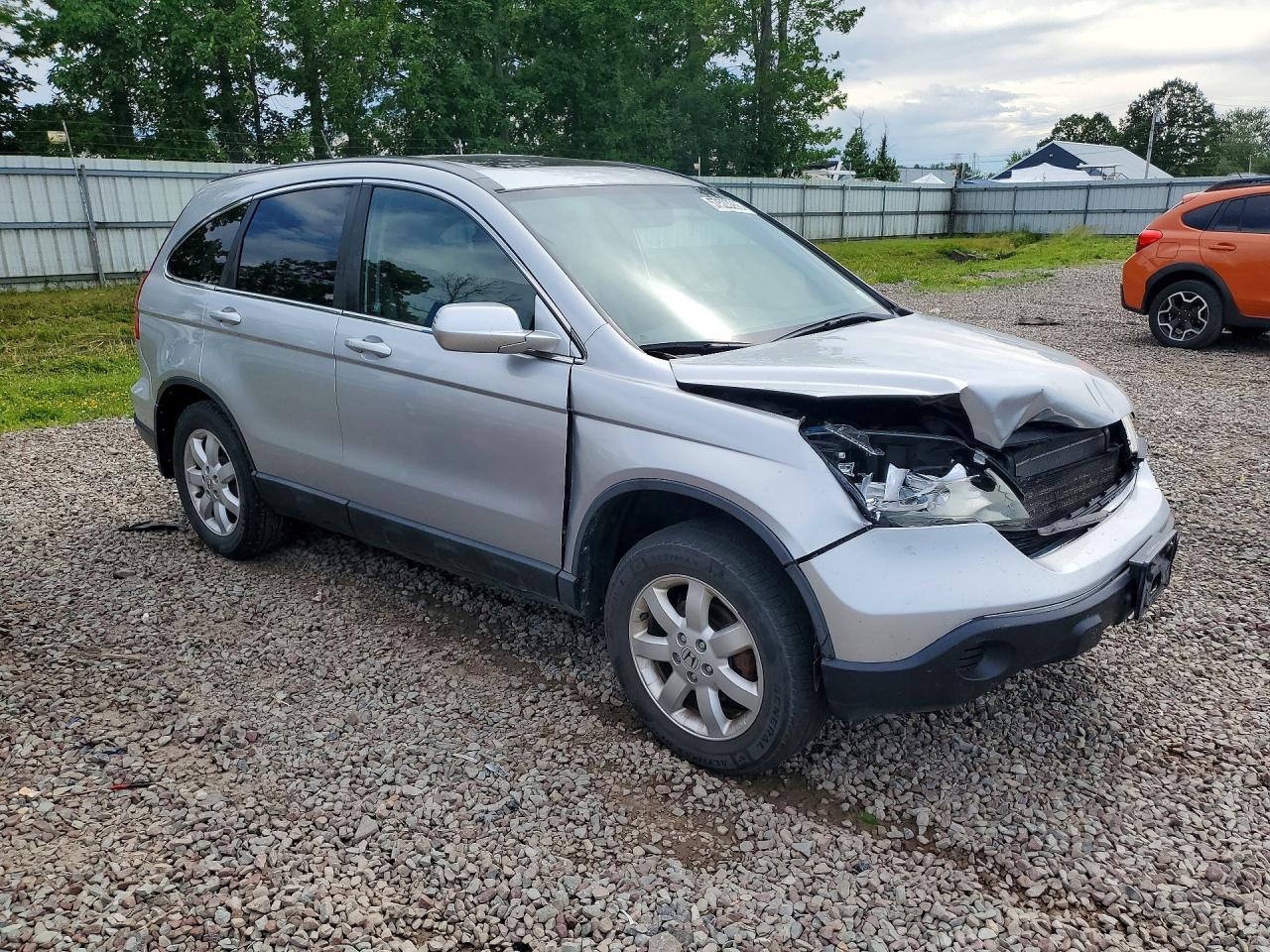 2009 Honda Cr-v Exl Silver vin: 5J6RE48719L064264