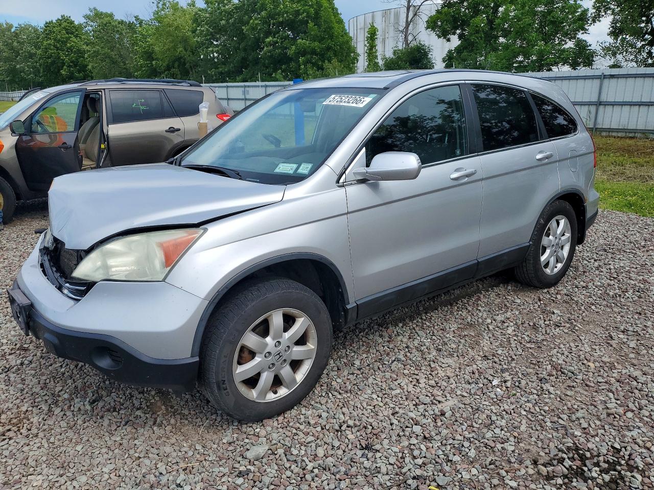 2009 Honda Cr-v Exl Silver vin: 5J6RE48719L064264