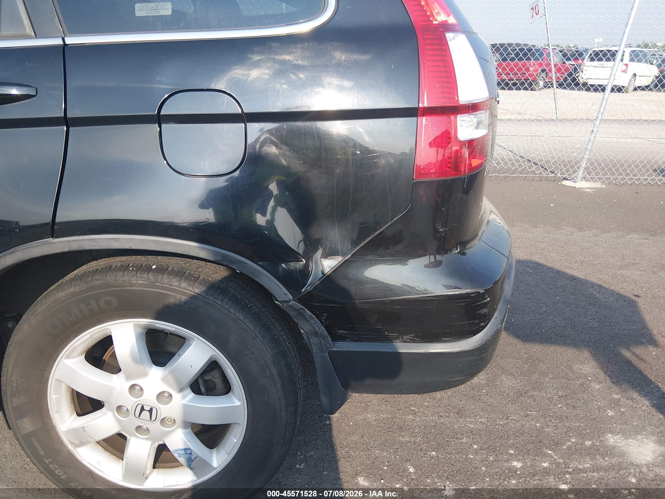 2009 Honda Cr-v Ex-l Black vin: 5J6RE48719L069738