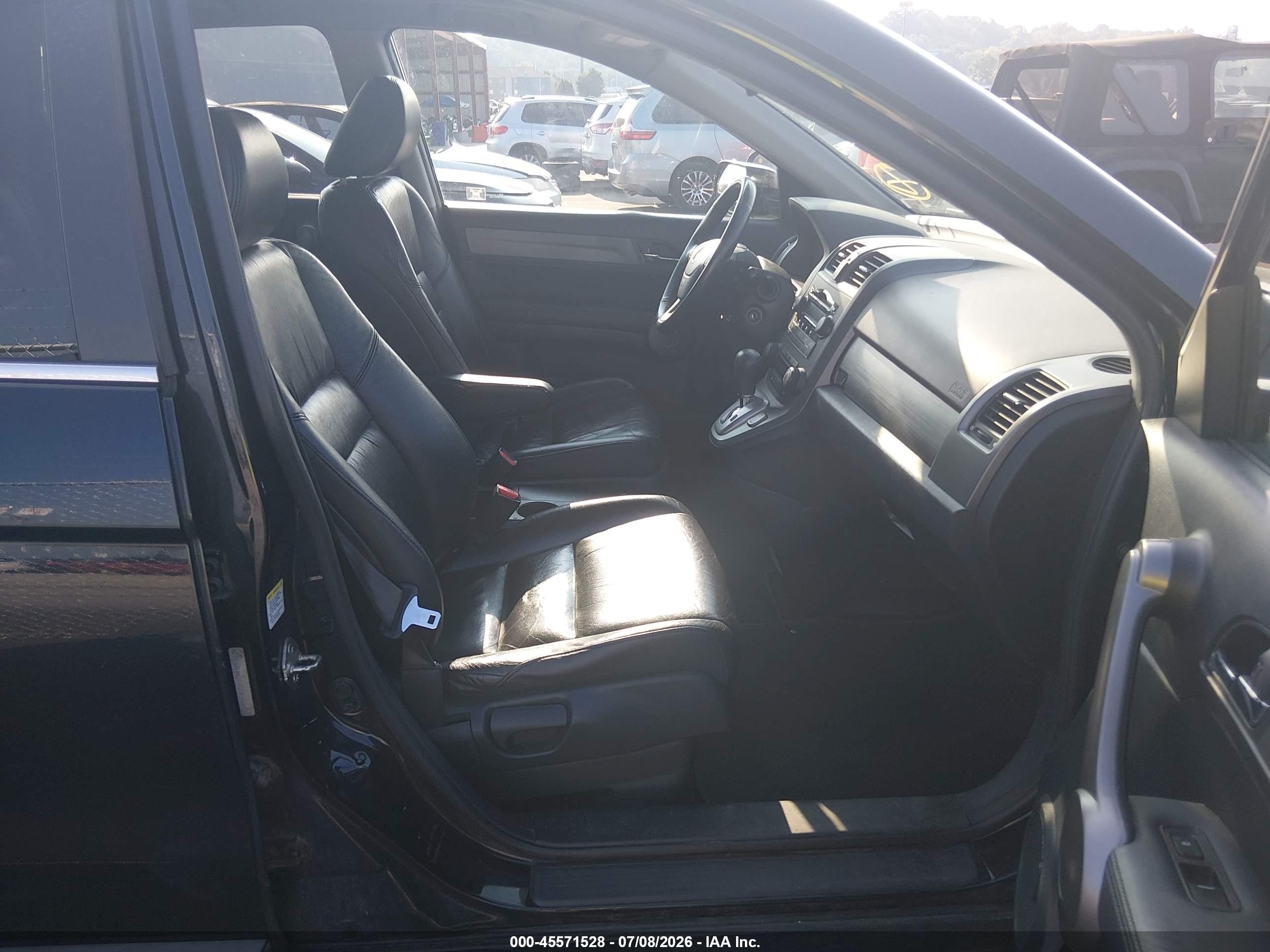 2009 Honda Cr-v Ex-l Black vin: 5J6RE48719L069738